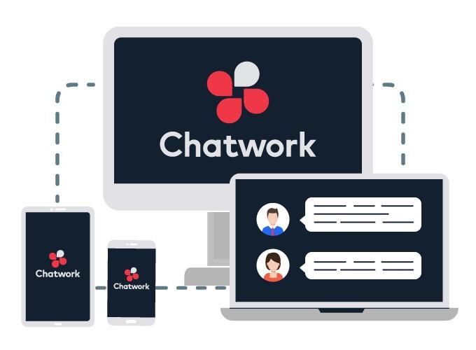 Chatworkはモバイルにも対応